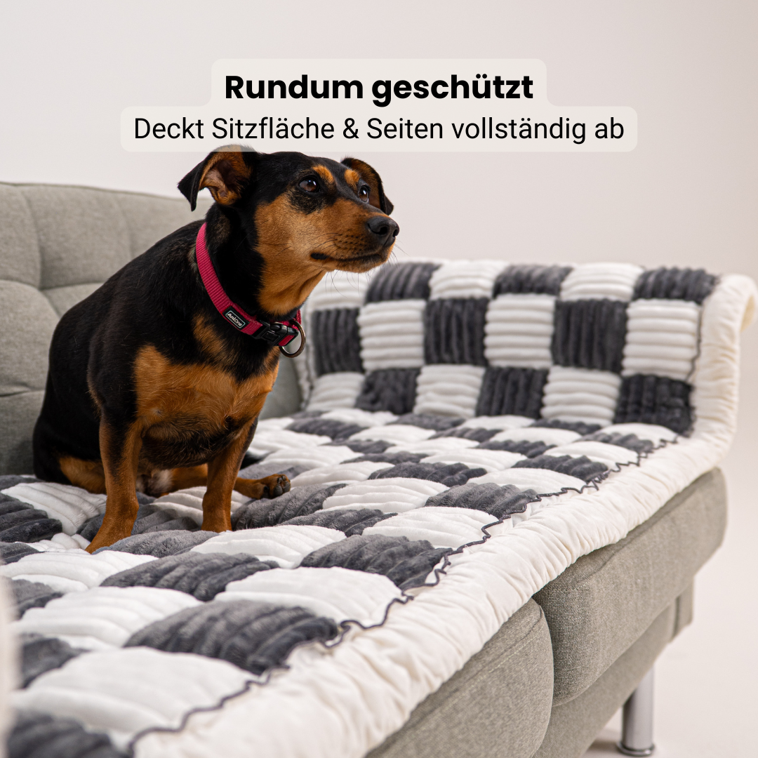 Sofa Guard UltraSoft - Sofaschutz kariert