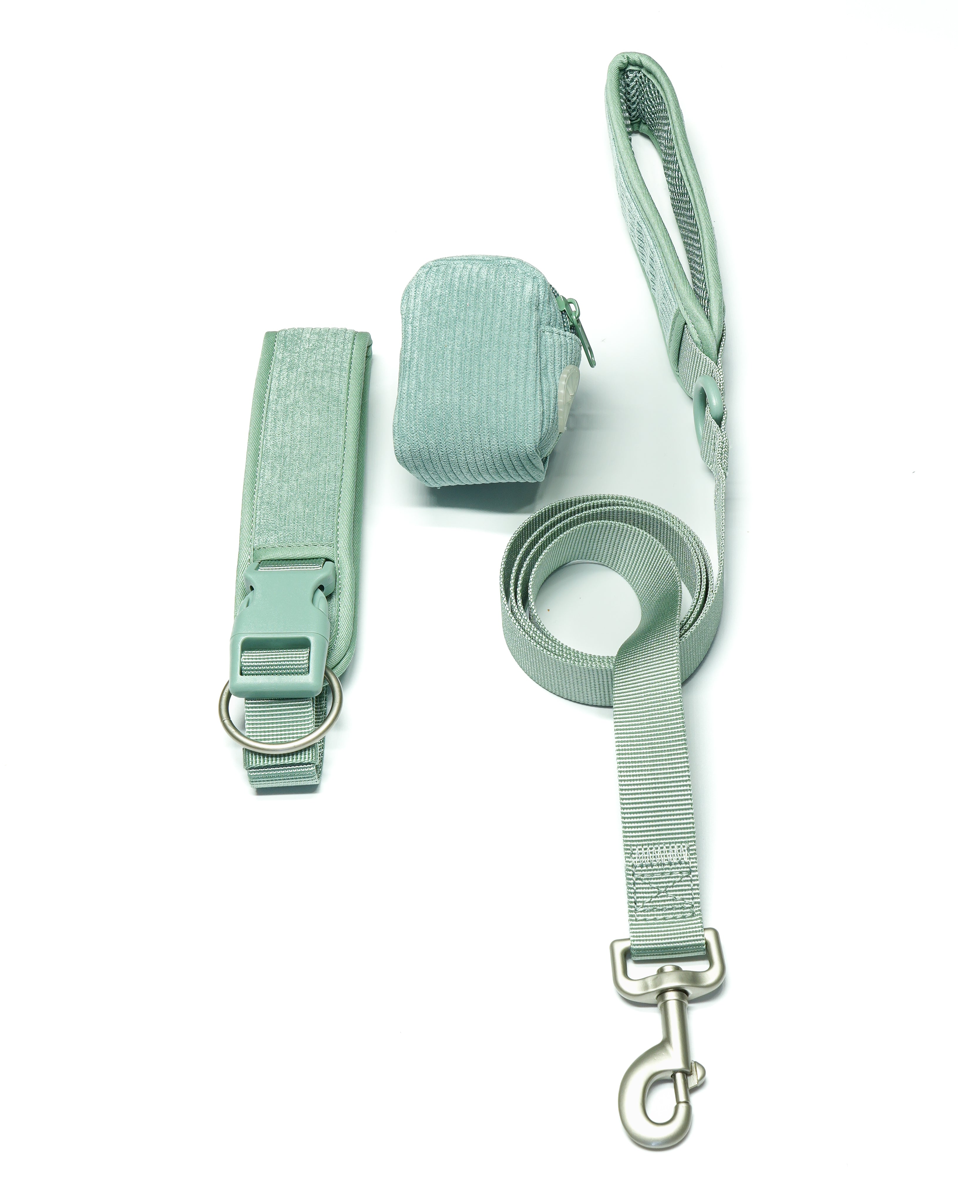 Matcha Grün Cordélia Halsband Set