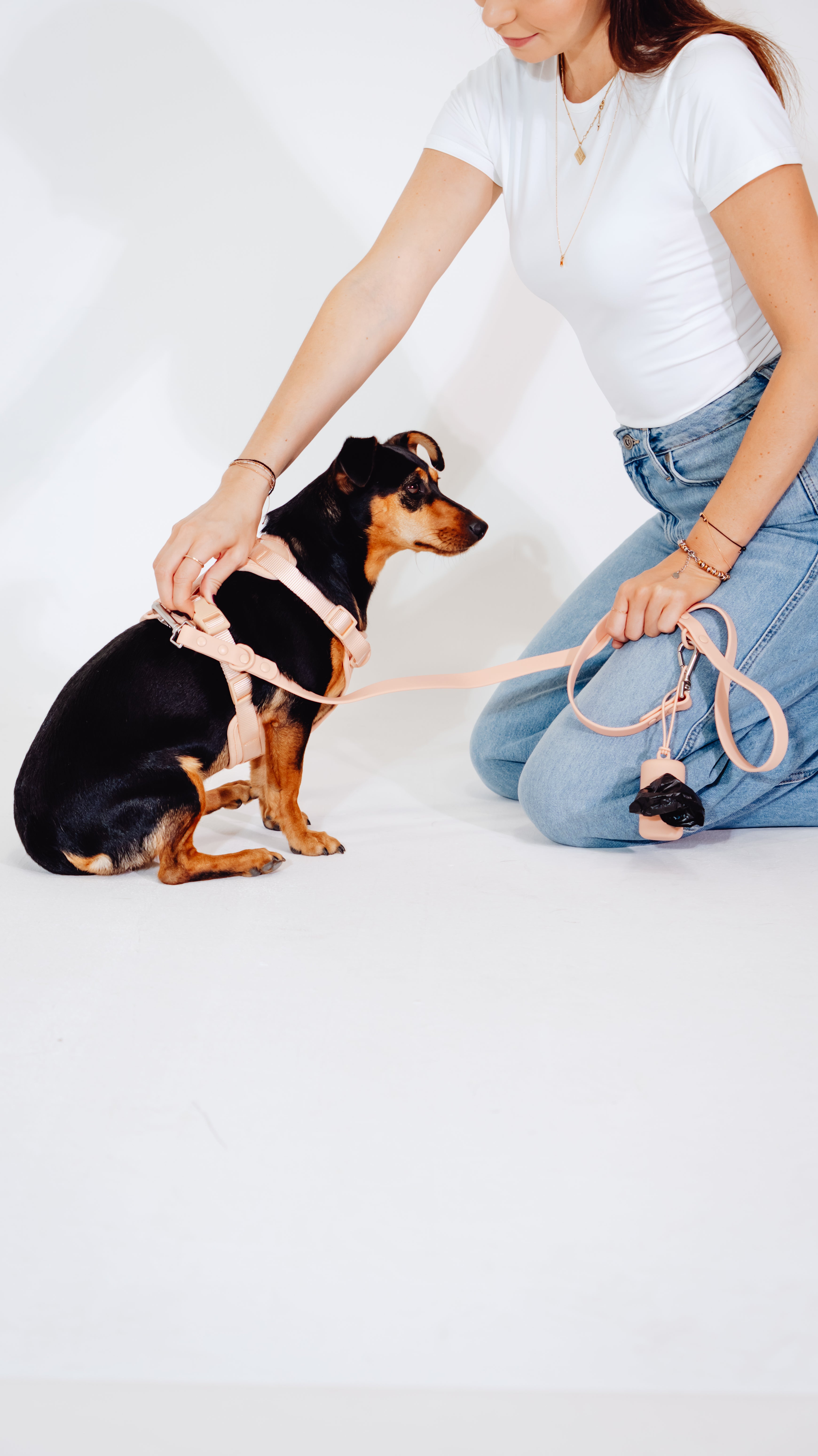 Pfirsich Velvy Geschirr Set