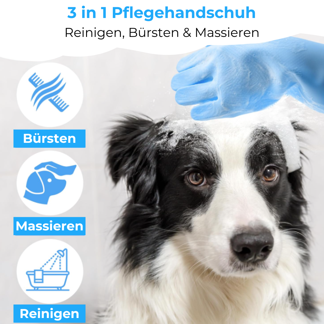 FellFit 3-in-1 Pflegehandschuh