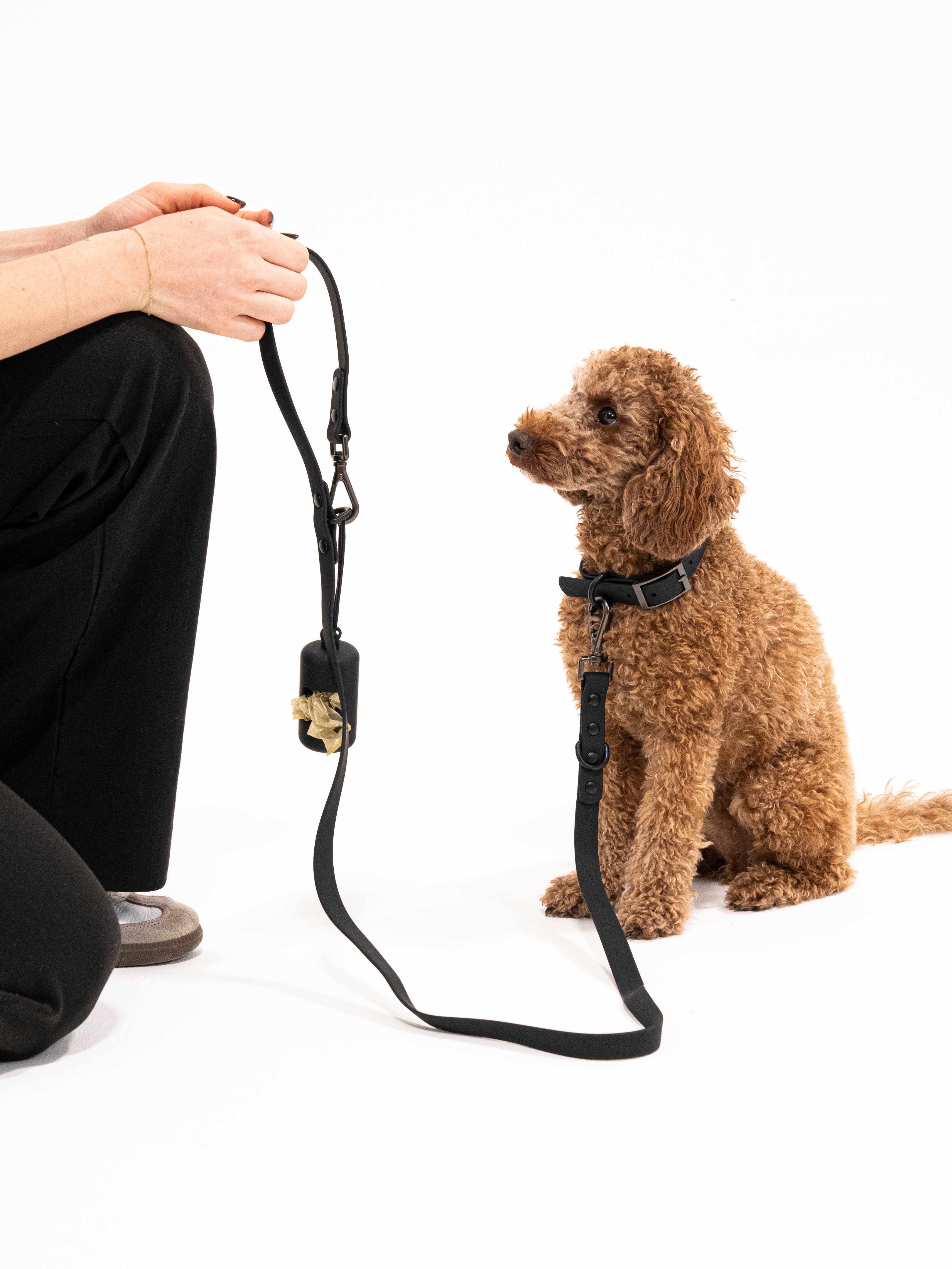 Midnight Velvy Halsband Set