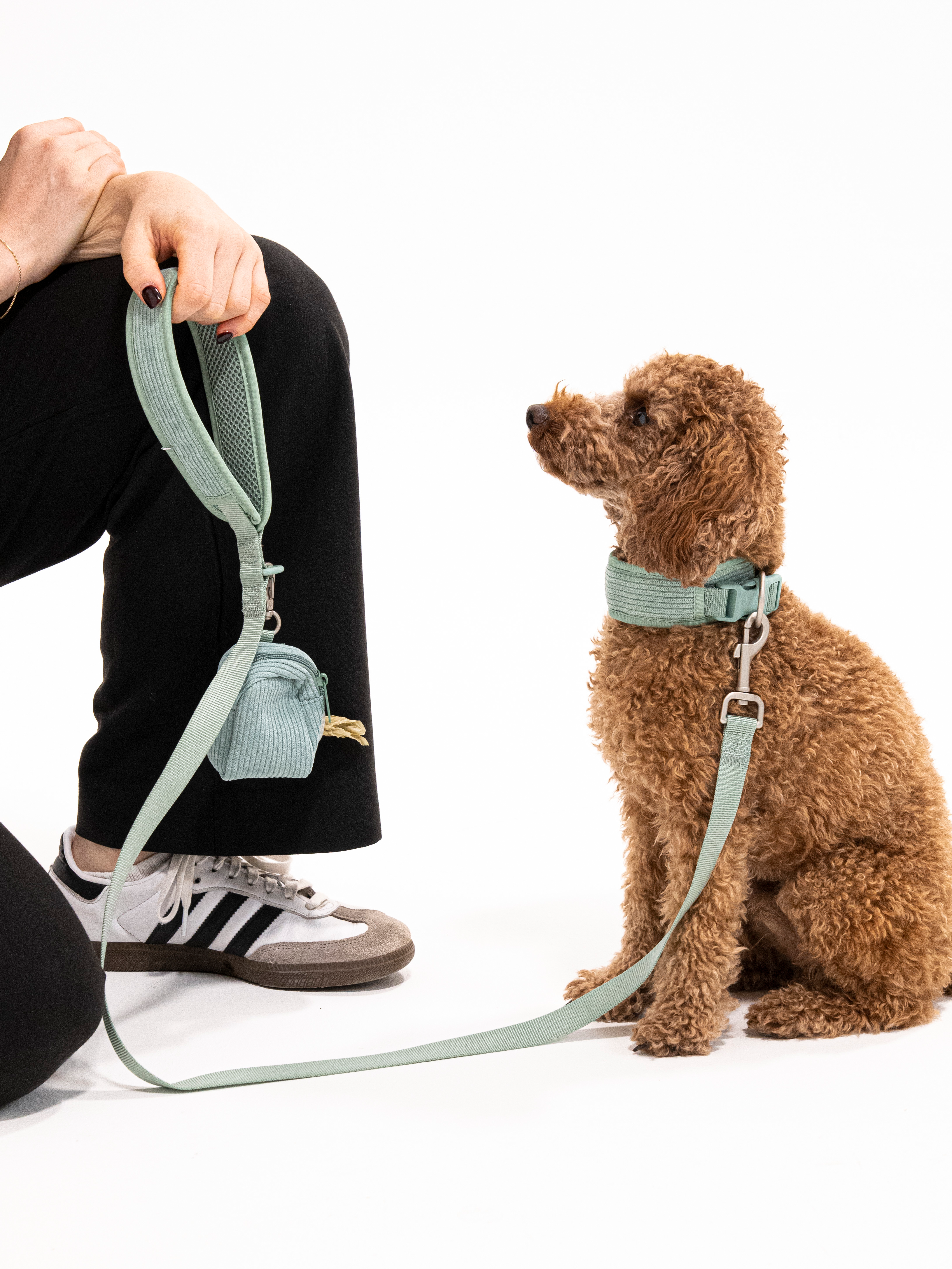 Matcha Grün Cordélia Halsband